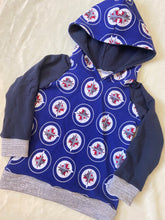 Load image into Gallery viewer, Raglan Hoodie - Go Jets Go