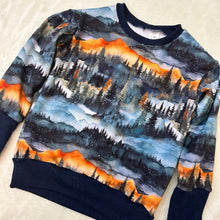 Load image into Gallery viewer, Grow With Me Everyday Crewneck - Forest Sunset