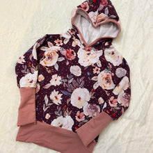 Load image into Gallery viewer, Grow With Me Raglan Hoodie - Fall Flowers