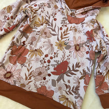 Load image into Gallery viewer, Boho Flowers Raglan Hoodie