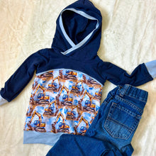 Load image into Gallery viewer, Youth Hoodie - Excavator Watercolour