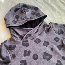Load image into Gallery viewer, Grow With Me Pocket Hoodie - Dark Leopard