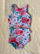 Load image into Gallery viewer, Reversible 2 Piece Swimsuit - Aqua Floral