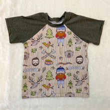 Load image into Gallery viewer, Raglan T-shirt - Wilderness