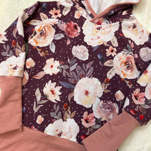 Load image into Gallery viewer, Grow With Me Raglan Hoodie - Fall Flowers
