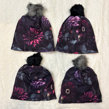 Load image into Gallery viewer, Dark Floral Toque
