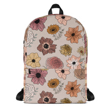 Load image into Gallery viewer, Floral Backpack
