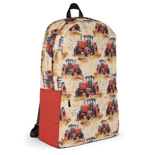 Load image into Gallery viewer, Red Tractor Backpack
