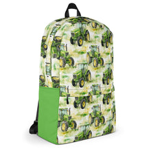 Load image into Gallery viewer, Green Tractor Backpack
