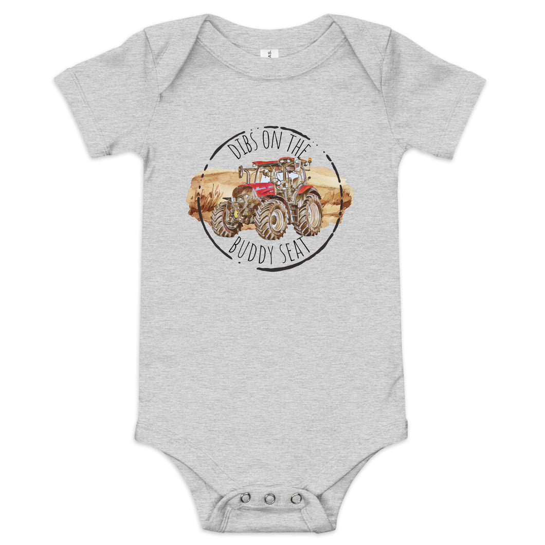 Baby Red Tractor One Piece