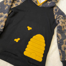 Load image into Gallery viewer, Honey Bee Raglan Hoodie
