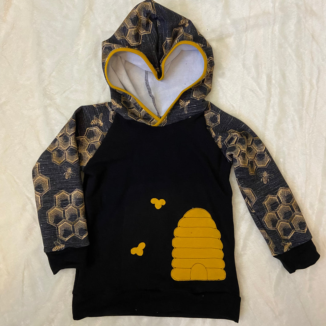 Honey Bee Raglan Hoodie