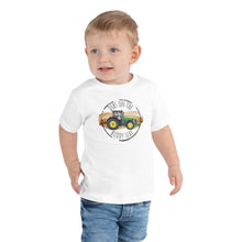 Load image into Gallery viewer, Toddler Green Tractor Short Sleeve Tee
