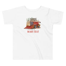 Load image into Gallery viewer, Toddler Red Combine Short Sleeve Tee
