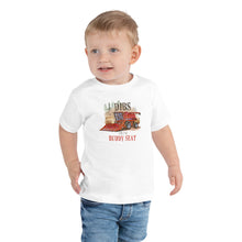 Load image into Gallery viewer, Toddler Red Combine Short Sleeve Tee
