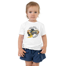 Load image into Gallery viewer, Toddler Yellow Combine Short Sleeve Tee
