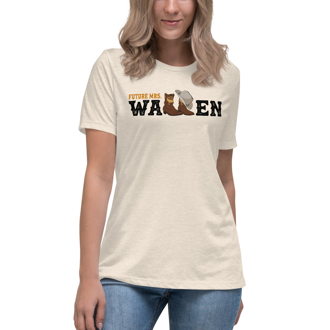 Women's Relaxed T-Shirt - Mrs. Wallen