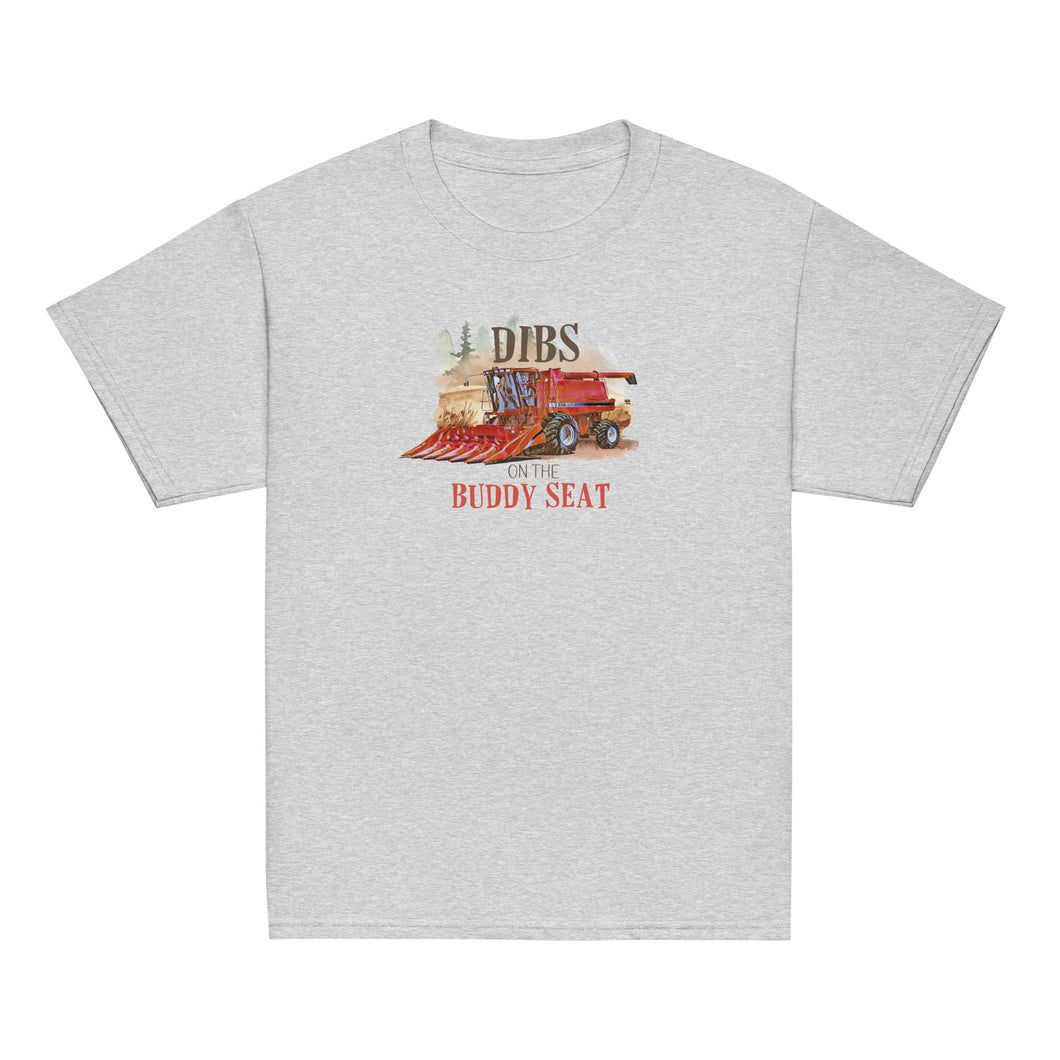 Youth Red Combine Dibs Tee