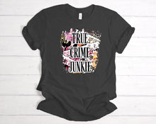 Load image into Gallery viewer, True Crime Junkie Short-Sleeve Unisex T-Shirt
