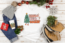 Load image into Gallery viewer, Jingle Bell Rockin&#39; Women’s Relaxed Tri-blend T-shirt

