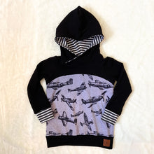Load image into Gallery viewer, Parkland Hoodie - Vintage Planes

