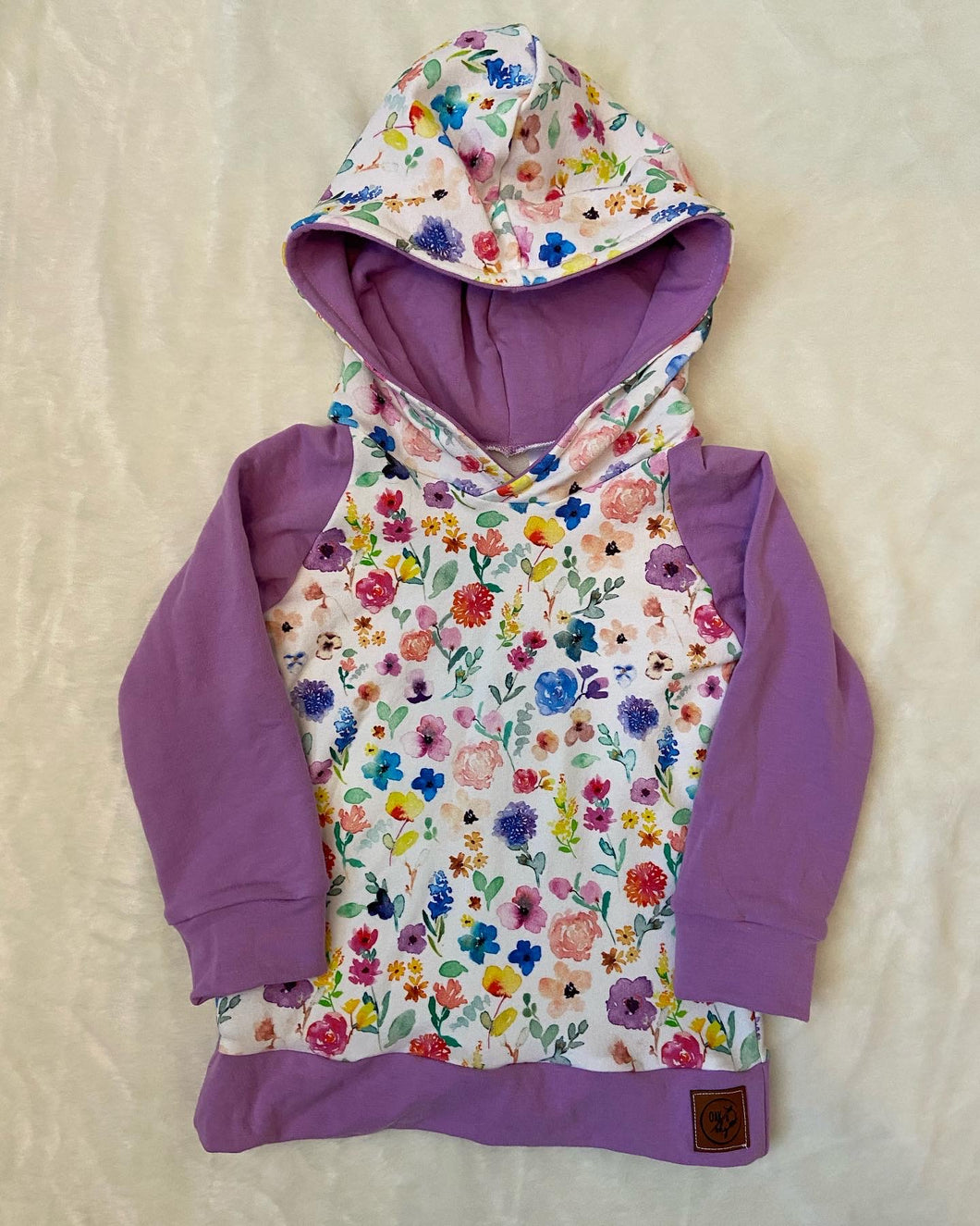 Spring Blooms Raglan Hoodie