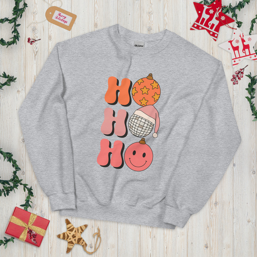 Ho Ho Ho Adult Unisex Sweatshirt