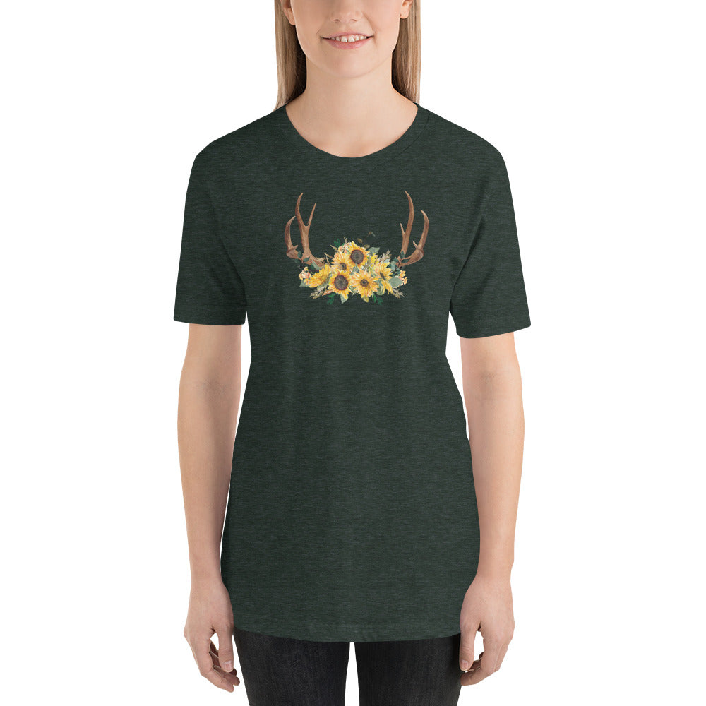 Antlers Adult Tshirt