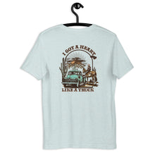 Load image into Gallery viewer, Heart Like a Truck Adult Tshirt
