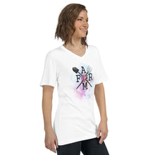 Load image into Gallery viewer, Farm Watercolour Adult V-Neck T-Shirt
