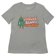 Load image into Gallery viewer, Jingle Bell Rockin&#39; Women’s Relaxed Tri-blend T-shirt

