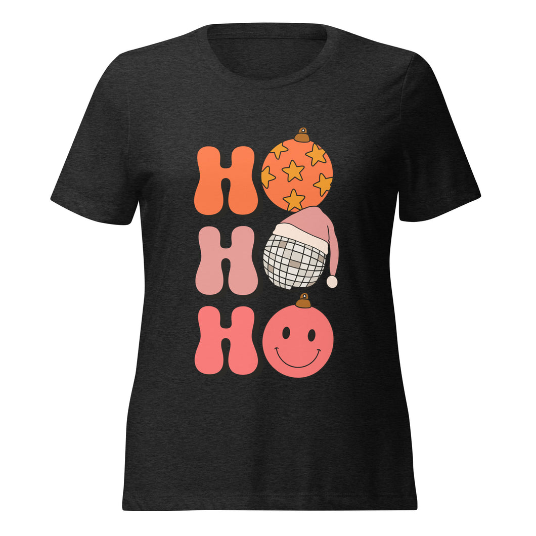 HO HO HO Women’s Relaxed Tri-blend T-shirt