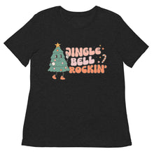 Load image into Gallery viewer, Jingle Bell Rockin&#39; Women’s Relaxed Tri-blend T-shirt
