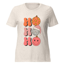 Load image into Gallery viewer, HO HO HO Women’s Relaxed Tri-blend T-shirt

