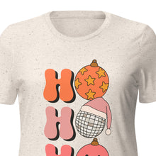 Load image into Gallery viewer, HO HO HO Women’s Relaxed Tri-blend T-shirt
