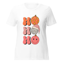 Load image into Gallery viewer, HO HO HO Women’s Relaxed Tri-blend T-shirt

