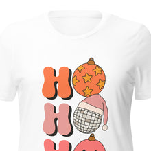 Load image into Gallery viewer, HO HO HO Women’s Relaxed Tri-blend T-shirt
