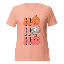 Load image into Gallery viewer, HO HO HO Women’s Relaxed Tri-blend T-shirt
